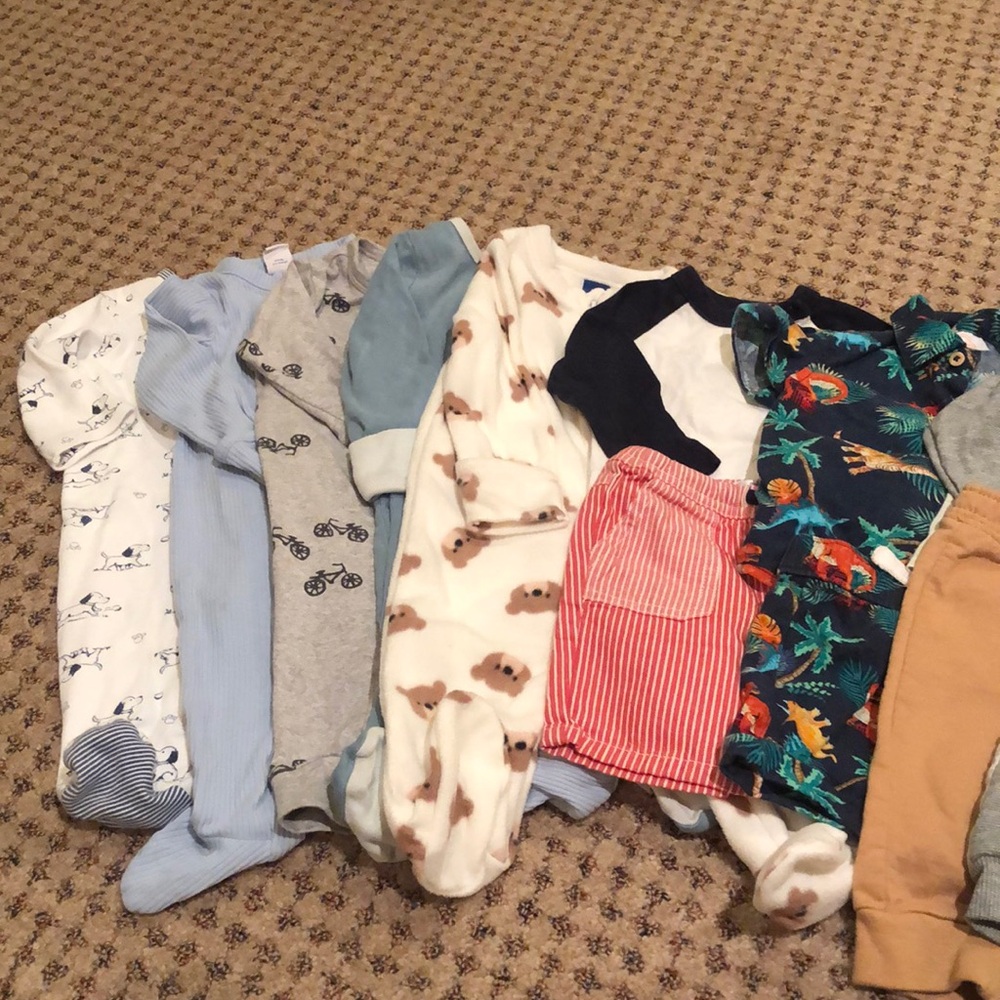 3-6 month baby clothes